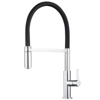 Кухонний змішувач Aquasanita Colos 2003 Chrome 001 Хром/чорний