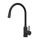 Кухонный смеситель Aquasanita FLEXA 5543 Black Matte MB Черный матовый