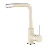 Кухонный каменный смеситель Aquasanita Forte 5553 Blanched almond 113 Мигдаль