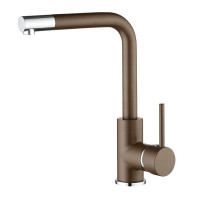Кухонный каменный смеситель Aquasanita Forte 5553 Mocha warm 114 Коричневый
