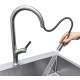 Кухонный смеситель Aquasanita GRATA 7723 Steel 002 Нержавеющая сталь