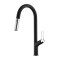 Кухонный каменный смеситель Aquasanita GRATA 7723 Black Metallic 601 Черный металлик
