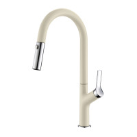 Кухонний кам'яний змішувач Aquasanita GRATA 7723 Silica 111 Бежевий Кухонний кам'яний змішувач Aquasanita GRATA 7723 Silica 111 Бежевий