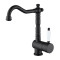 Кухонный каменный смеситель Aquasanita Hera 2473 Black metallic 601 Черный металлик