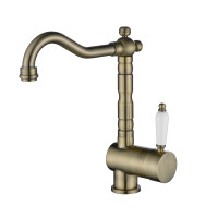 Кухонний змішувач Aquasanita Hera 2473 Old Brass 311 Зістарена латунь