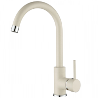 Кухонный каменный смеситель Aquasanita Sabia 5523 Blanched almond 113 Миндаль