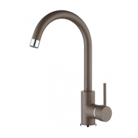 Кухонный каменный смеситель Aquasanita Sabia 5523 Mocha warm 114 Коричневый