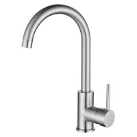 Кухонный смеситель Aquasanita Sabia 5523 Steel 002 Нержавеющая сталь