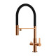 Кухонный смеситель Aquasanita SOIFOS 7763 Copper C Медь с подключением к фильтрованной воде