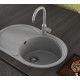 Кухонный каменный смеситель Aquasanita VIDE 5023 Argent 220 Теплый бетон
