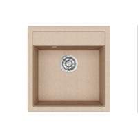 Каменная кухонная мойка Aquasanita Tesa SQT100 W Beige 110 Бежевый