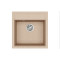 Кам'яна кухонна мийка Aquasanita Tesa SQT100 W Beige 110 Бежевий