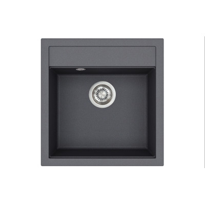 Каменная кухонная мойка Aquasanita Tesa SQT100 W Graphite 222 Графит