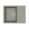 Каменная кухонная мойка Aquasanita Tesa SQT102 W Argent 220 Теплый бетон