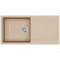 Каменная кухонная мойка Aquasanita Tesa Plus SQT103 Beige 110 Бежевый
