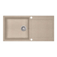 Каменная кухонная мойка Aquasanita Tesa Plus SQT103 Ora 112 Песочный