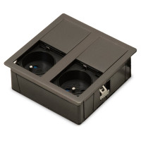 Блок розеток ASA Versahit 2 с наполнением и со скользящей крышкой (060.15F.00005)