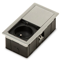 Блок розеток ASA Versahit Mono с наполнением и со скользящей крышкой (060.25F.00001)