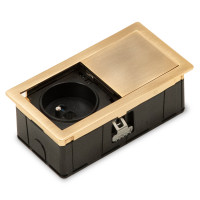 Блок розеток ASA Versahit Mono с наполнением и со скользящей крышкой (060.25F.00003)