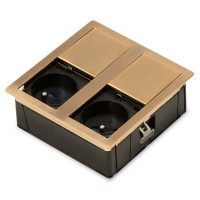 Блок розеток ASA Versahit 2 с наполнением и со скользящей крышкой (060.15F.00003)