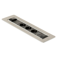 Вращающийся розеточный блок ASA Versaturn 3.0 Нержавеющая сталь (060.24F.00033)