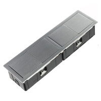 Блок розеток ASA Versahit Mono Combi Нержавеющая сталь (060.25F.00021)