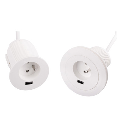 Мебельная USB розетка ASA Versatag Белый (060.36F.00002)