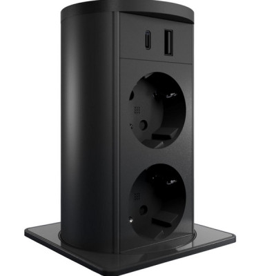 Вертикальный выдвижной блок ASA Versaelite Черный (060.47F.00015)