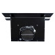 Пристінна кухонна витяжка Best Chef Wave 900 black 60 чорне скло (OZET60JFPK.S3.MC.KSB. NS_BST)