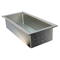 Коландер Blanco FLOW/ZEROX/CLARON нержавеющая сталь 420х200х100 мм (219649)