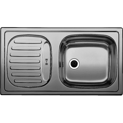Кухонна мийка з нержавіючої сталі Blanco FLEX mini, декор (512032)