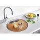 Кухонна мийка з нержавіючої сталі Blanco RONDOSOL-IF полірована (514647)