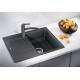 Кам'яна кухонна мийка Blanco ZIA 45 S Compact Вулканічний сірий (527380)