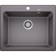 Кам'яна кухонна мийка Blanco NAYA 6 Темна скеля (519639)