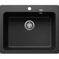 Кам'яна кухонна мийка Blanco NAYA 6 Чорний (525941)
