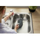 Кухонна мийка Blanco LIVIT II 6 S Нержавіюча сталь полірована (526623)