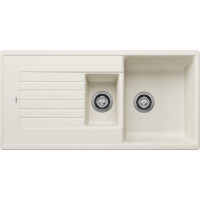 Каменная кухонная мойка Blanco ZIA 6 S Нежный белый (527207)