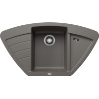 Каменная кухонная мойка Blanco ZIA 9 E Вулканический серый (527395)