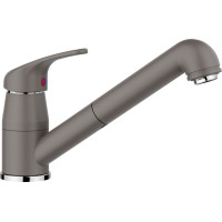 Кухонний кам'яний змішувач Blanco DARAS-S Вулканічний сірий (526936)