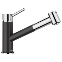 Кухонный каменный смеситель Blanco KANO-S Vario Антрацит\Хром (527962) Кухонный каменный смеситель Blanco KANO-S Vario Антрацит\Хром (527962)