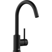 Кухонный каменный смеситель Blanco MIDA Черный матовый (526649)