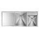 Кухонна мийка з нержавіючої сталі CM Ariel 116x50 2V полірована (012907)