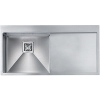 Кухонная мойка из нержавеющей стали CM Batik 100x50 1V полированная (012036)
