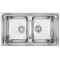Кухонна мийка з нержавіючої сталі CM Brando 86x50 2V полірована (015104)