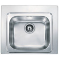 Кухонна мийка з нержавіючої сталі CM Cinzia 58х50 полірована (011935)