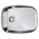 Кухонна мийка з нержавіючої сталі CM Cinzia 53, 8х42, 5 мікродекор (011975)