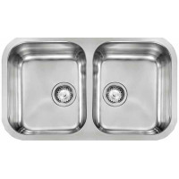 Кухонная мойка из нержавеющей стали CM Cinzia 78.4х48 2V полированная (01195D)