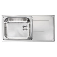 Кухонная мойка из нержавеющей стали CM Como 100x50 1V полированная (010146)