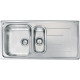 Кухонна мийка з нержавіючої сталі CM Como 100x50 2V мікродекор (010175)