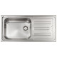 Кухонна мийка з нержавіючої сталі CM Cristal 100x50 1V полірована (010016)